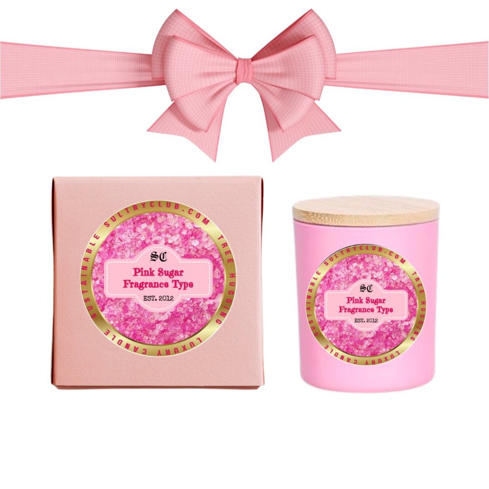 PINK SUGAR LUXURY CANDLE
